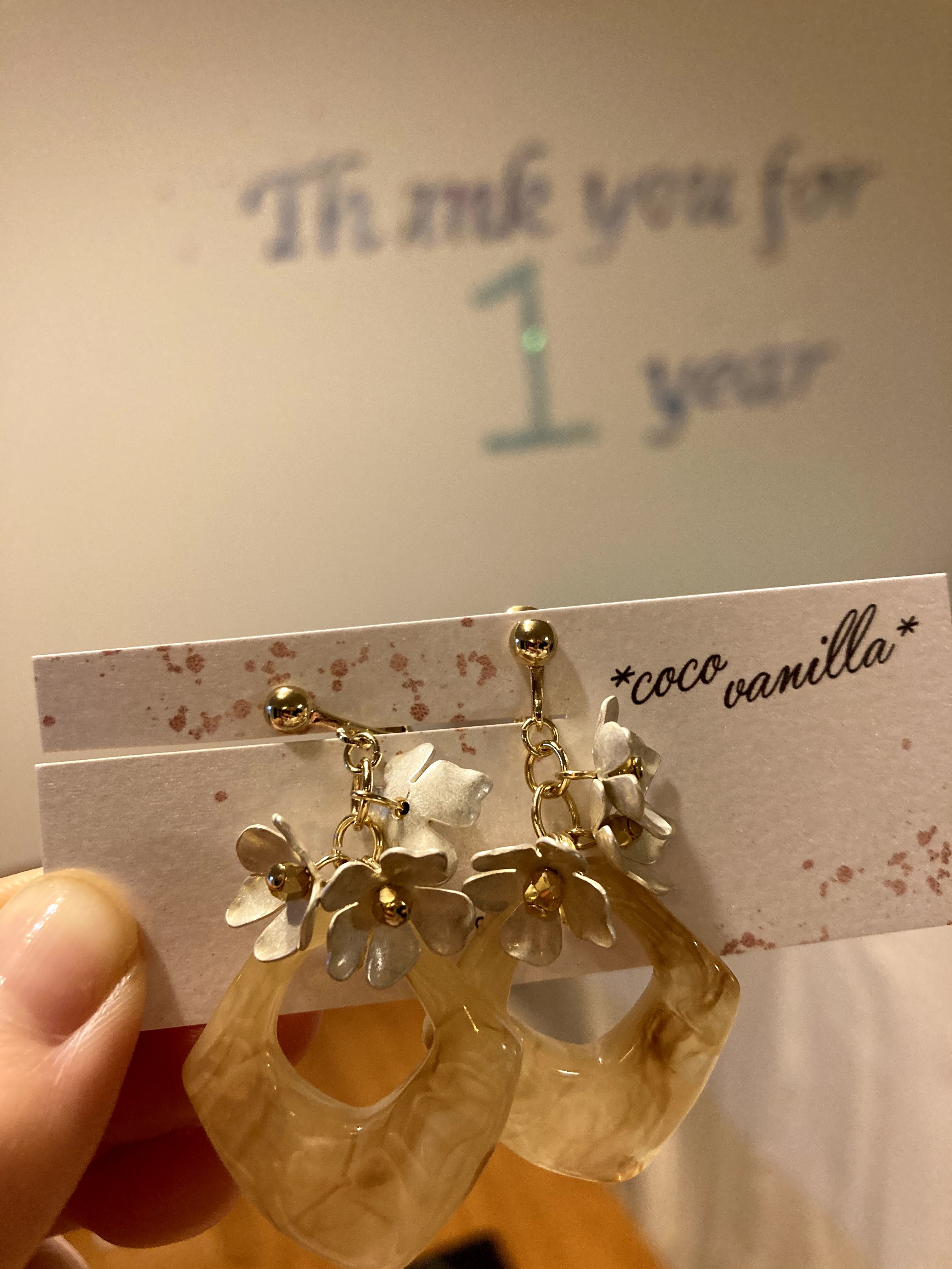 birthday gift earrings
